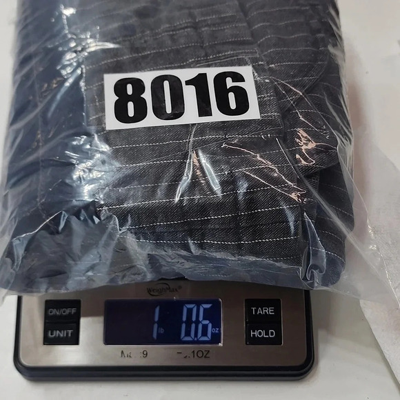 Theory Cotton Striped Button Women's Denim Blazer Pities XS 8016/1B - Picture 10 of 10